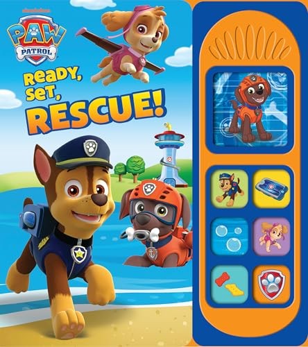 Little Sound Book - Ready, Set, Rescue! (Paw Patrol Sound Book), - Image 5