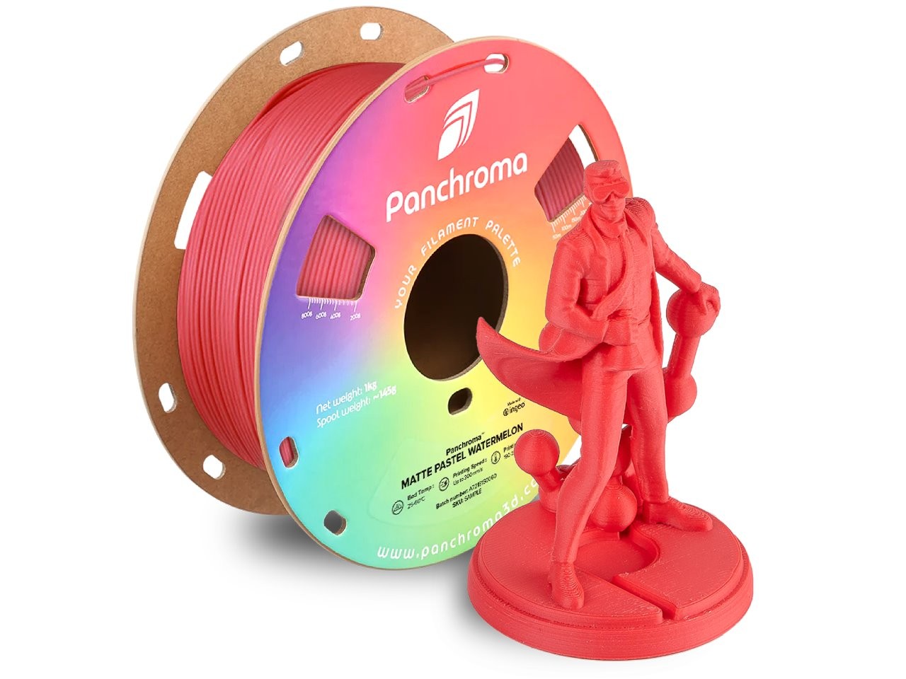 Polymaker Panchroma™ PLA Matte Pastel (PLA, 1293 g, 1.75 mm), Filament, Pink - Bild 2