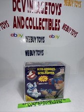 Vintage Kenner 1986 Real Ghostbusters Ecto Goggles & Ecto Popper CAS 80 GRADED
