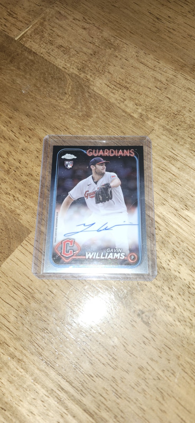 2024 Topps Chrome - Gavin Williams #15 (RC)