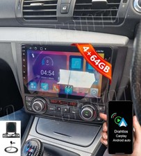 4+64G F�r BMW 1er E81 E82 E87 E88 2004-2011 Android 15 Autoradio WiFi GPS KAMERA