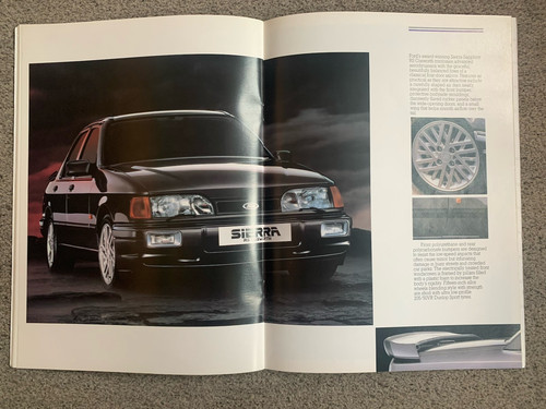 Ford RS Cars Sales Brochures - 5 No 1988-85 Escort, Sierra RS Cosworth UK Market - Picture 4 of 24