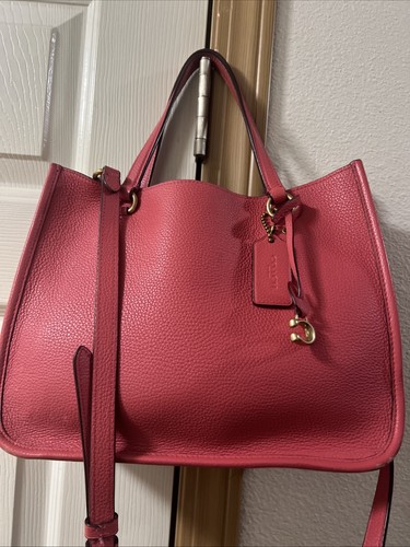 COACH Tyler Carry All 28 2Way Shoulder Bag Pink C3460 Ladies 28a