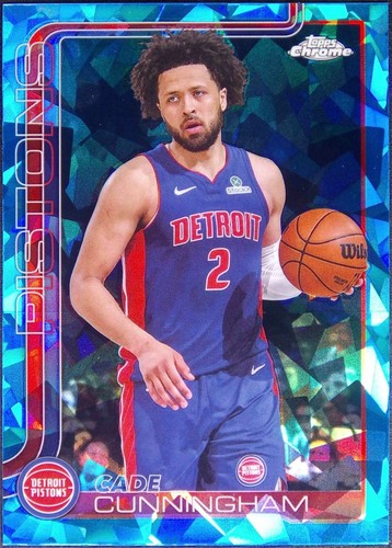 2025-26 Topps Chrome Cade Cunningham Glass Canvas SSP CASE HIT #GC 