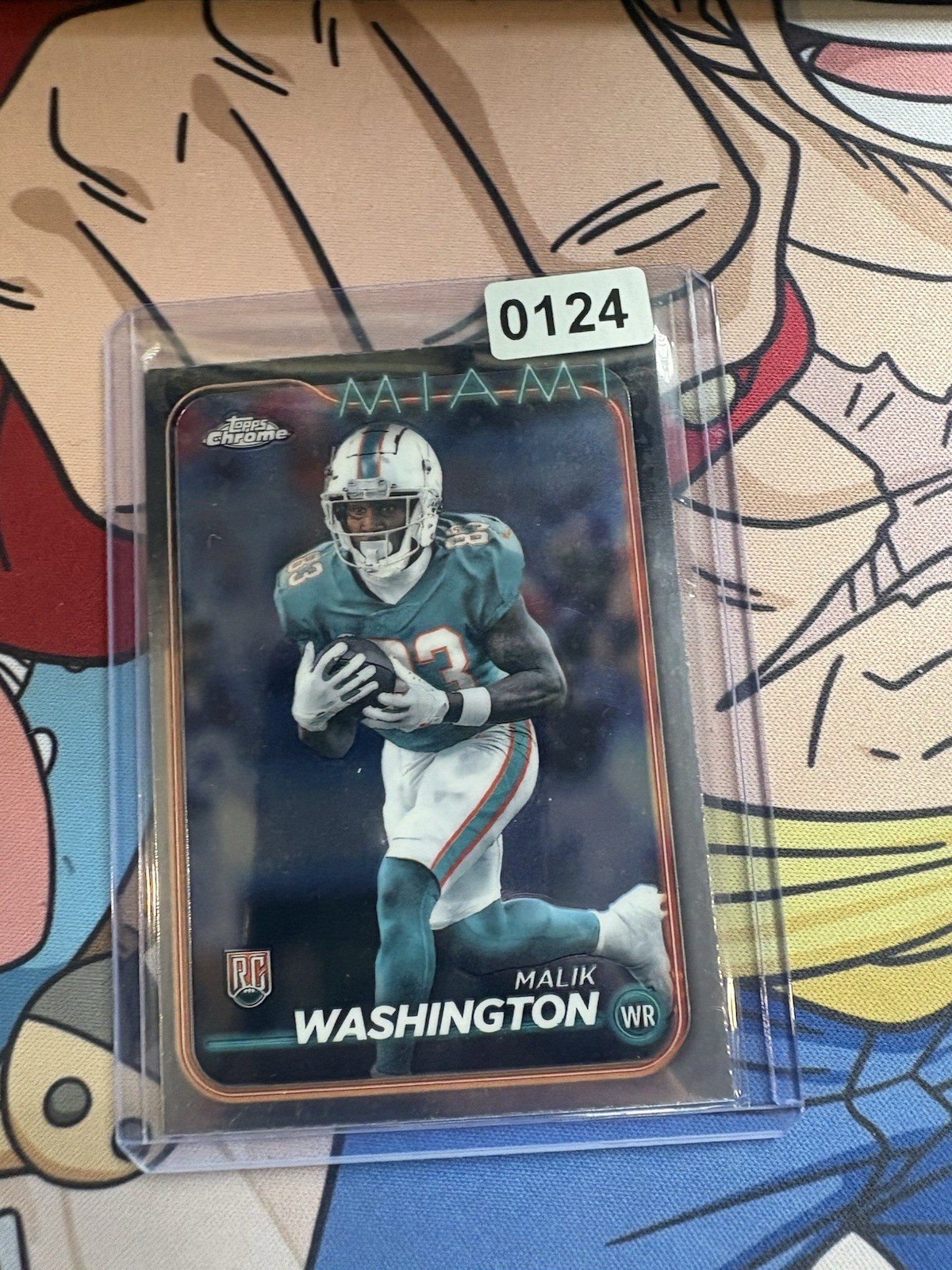 Malik Washington Topps Chrome #254 Base