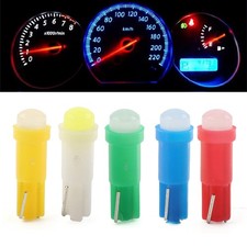 Car Instrument Indicator T5 1 SMD Light Dashboard Gauge Lamp Wedge Bulbs 10x