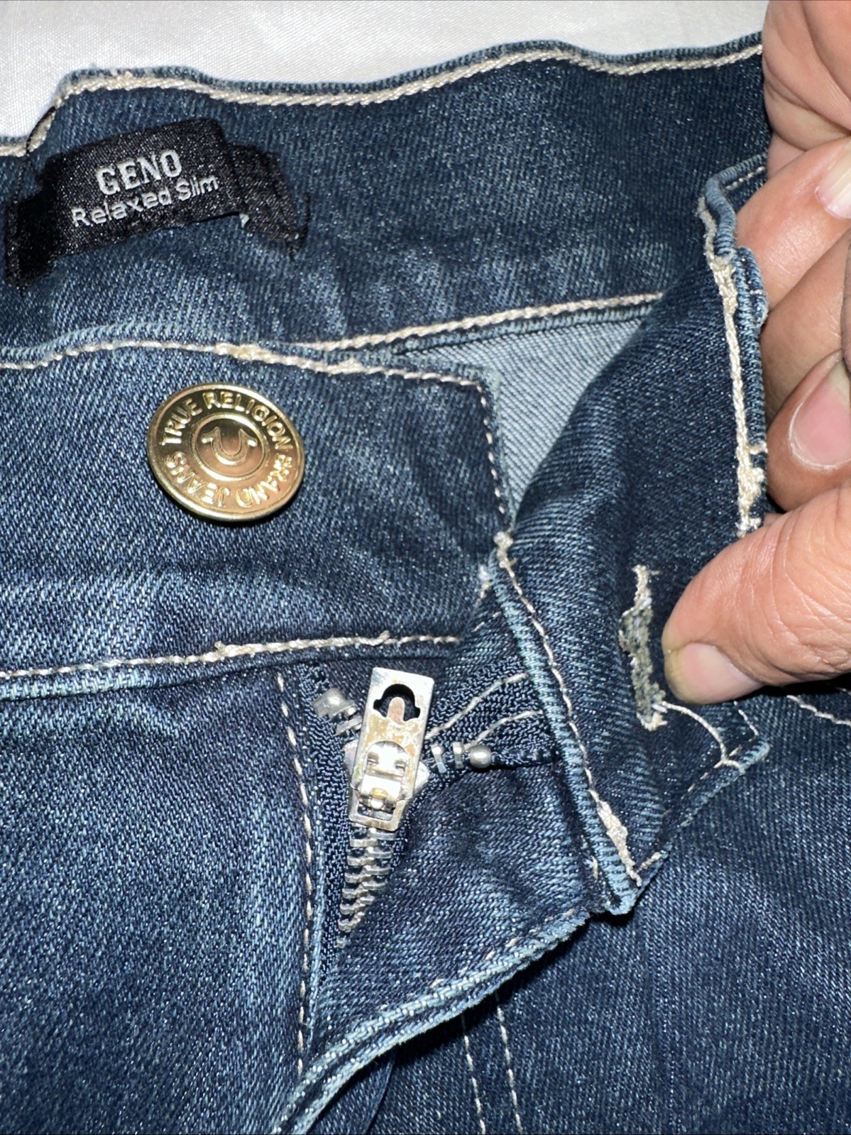 True Religion Jean Men 36x32 Geno Relaxed Slim thumbnail 10