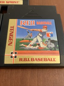 Lot Of 3 Tengen Nes: Gauntlet Rbi Baseball Super Sprint