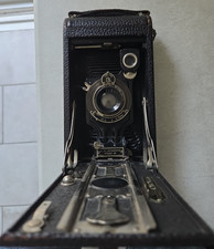     1916 Kodak No. 2-C Autographic Kodak Jr. 130 film Folding Camera Junior