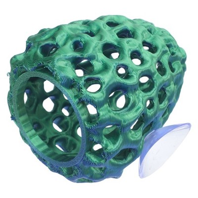 Shrimp Pot Escape Tunnel Hiding Cave Fish Aquarium Hideaway Breeding