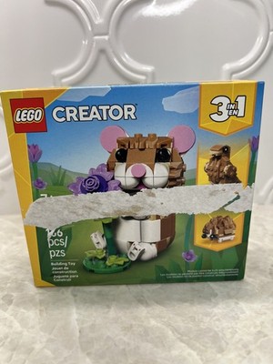 LEGO CREATOR 31376 Cute Hamster with a Flower 3 in 1 - Factory sealed box damage