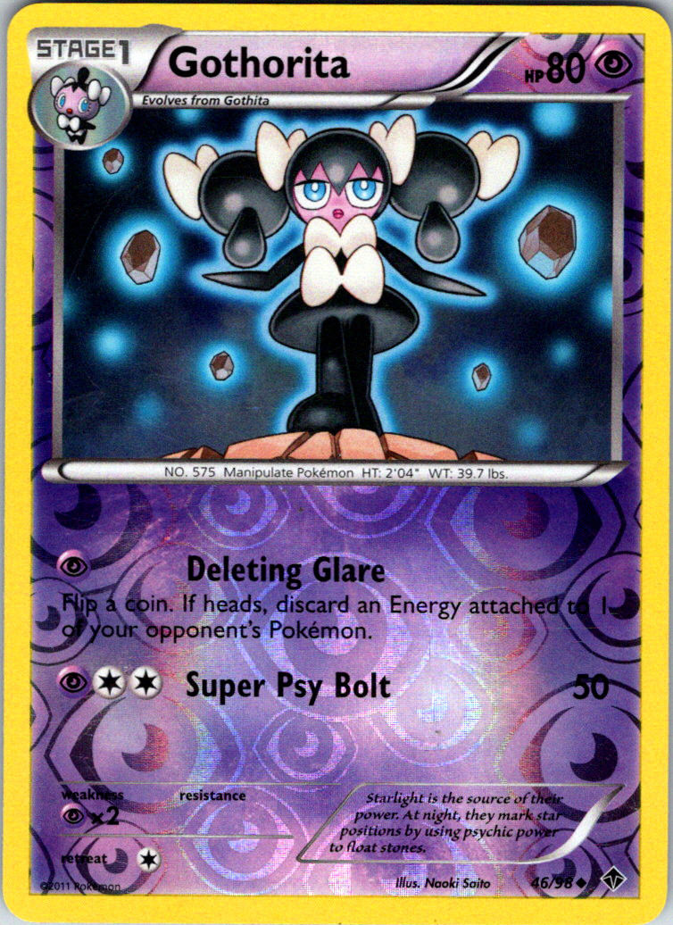 Gothorita (46) 46/98 Emerging Powers Uncommon Reverse Holo 2011 NM