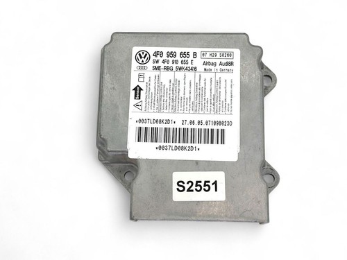 Audi A6 S6 C6 4F 2006 Airbagsteuergerät 4F0959655B TSL4829