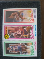 1980-81 Topps - Magic Johnson, Ron Boone, John Long #237-18-88 (RC)