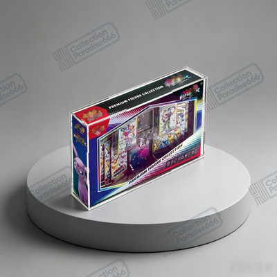 Acrylic Display Case For Pokemon Prismatic Premium Figure Collection  In Stock
