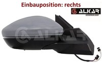 Alkar 6148313 AußEnspiegel Rechts Spiegel AußEn FüR Peugeot