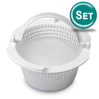 PureFlow SET Filtereinsatz inkl Miniskimmer Korb Filter Filtermedium Skimmerkorb