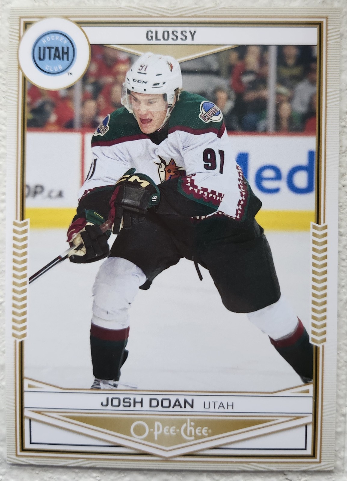 2024-25 Upper Deck Series 2 - O-Pee-Chee Glossy Josh Doan #OPC-44 Gold (RC)