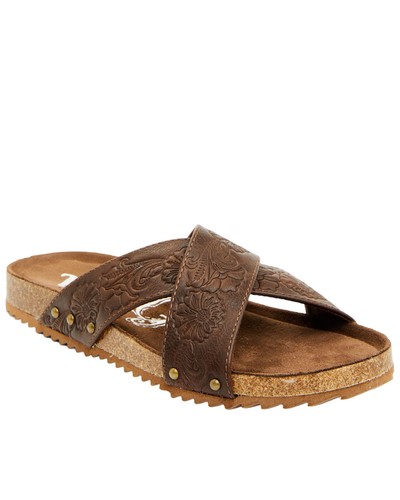 Very G Women's Jaycee 2 Sandals - VGSA0352-BROWN