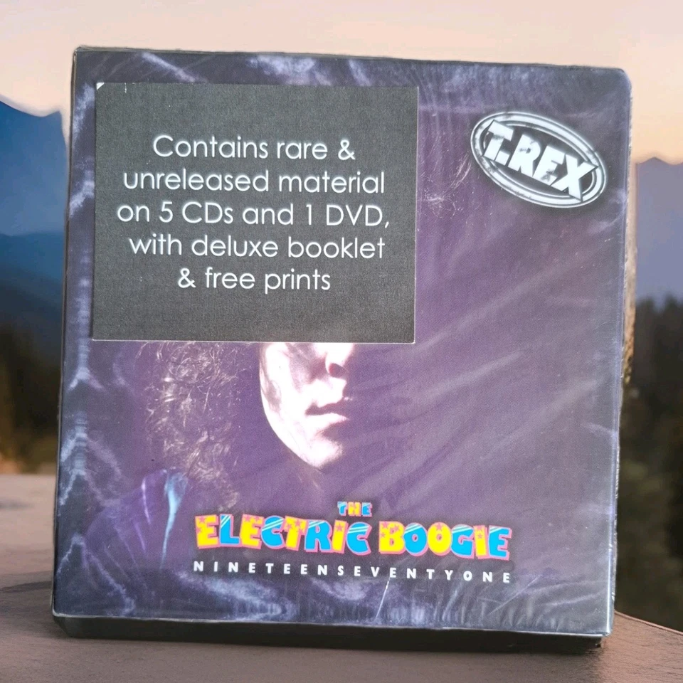 T Rex -The Electric Boogie 5CD+DVD Deluxe Booklet & Free Prints Factory Sealed.  - Image 2 of 3