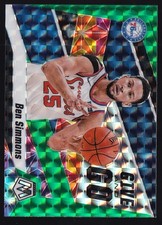 2019-20 Mosaic Mosaic Green Give and Go Ben Simmons