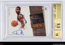 2013-14 Panini Film #15 Giannis Antetokounmpo RC ROOKIE 003/199 BGS 9.5 AUTO 10