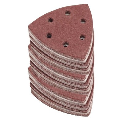 100Pcs for Oscillating Multi-Tool Hook Loop Sandpaper Disc   Sanding Pads #yi