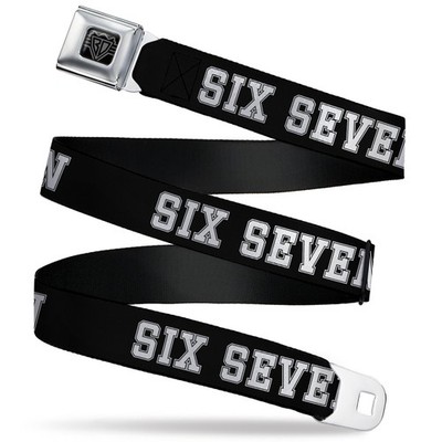 Bd Wings Logo Close-Up Full Color Black/Silver - 1.0 Seatbelt Belt ... ACC NEW