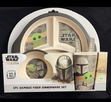Star Wars Bamboo Dinnerware 5pc Set
