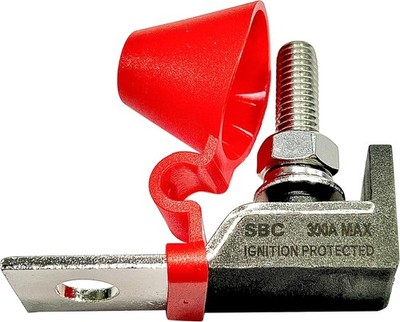 Marine Rated Battery Fuse MRBF Terminal Block 300A 58V DC Max IP66 Ignition