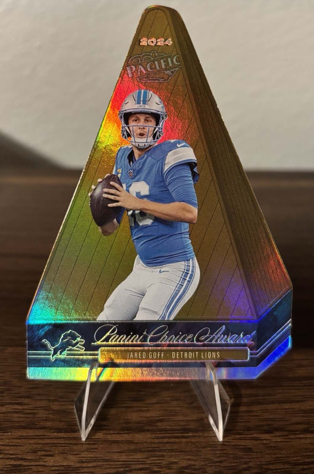 2024 Panini Encore Jared Goff #5 Panini Choice Award