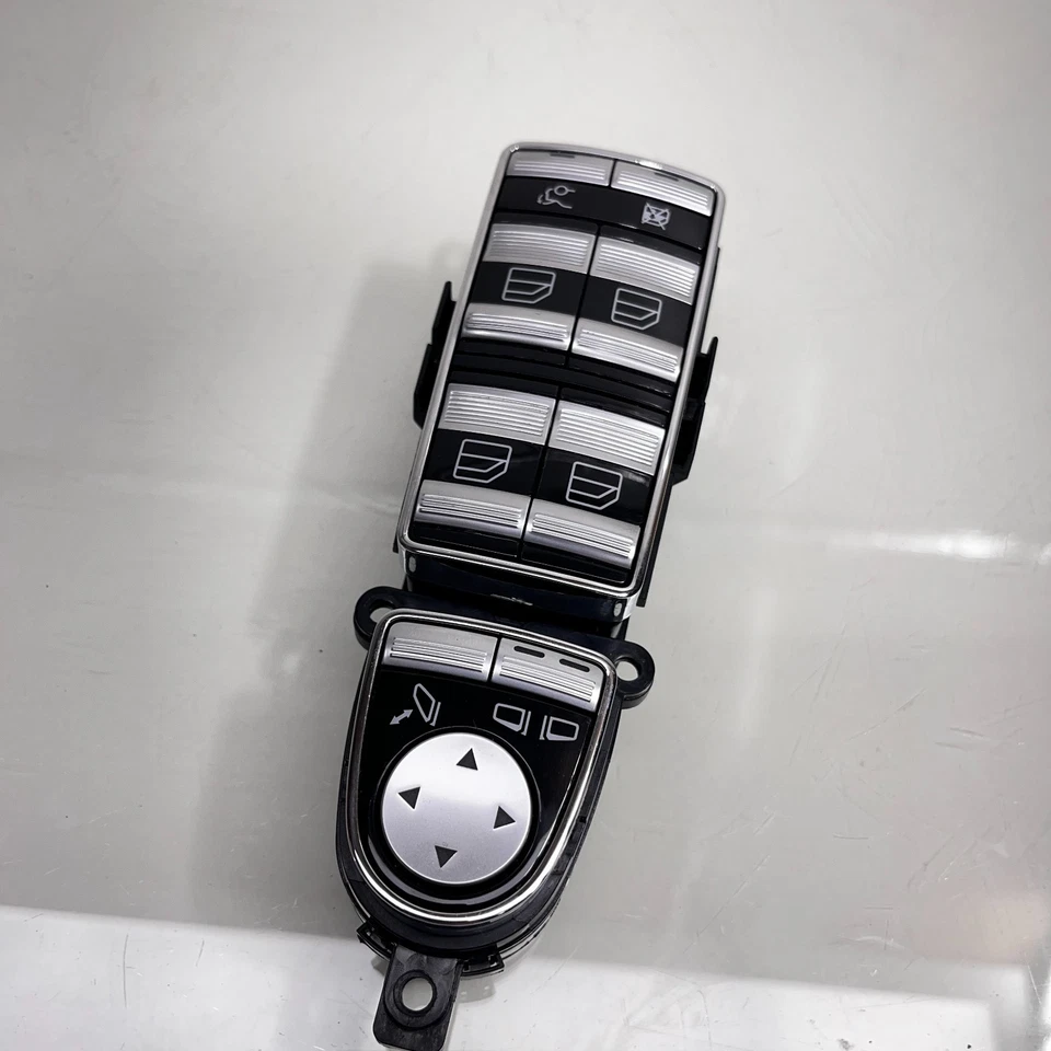 Faixa de interruptor de janela porta motorista dianteiro Mercedes-Benz S550 W221 2218213751 - Imagem 3 de 4