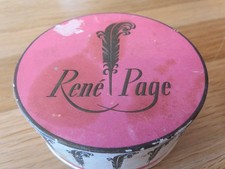 ancien poudrier " René Page "