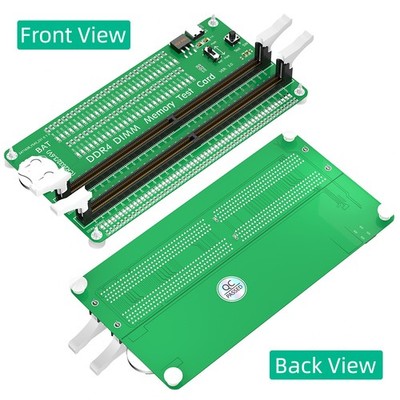 DDR4 Memory Tester, Desktop Computer DDR5 Memory Test Card w/ long Latch LED XS