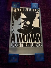 A Woman Under the Influence Original One-Sheet, Full Bleed  (Peter Falk)