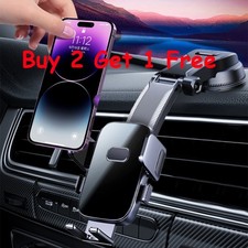 Dashboard Windshield Car Mount Cell Phone Holder Dock For iPhone Samsung US
