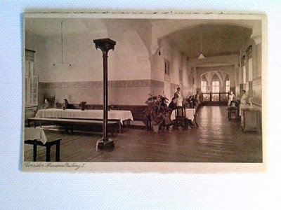 Marburg a.d. Lahn, Landesheilanstalt, Corridor Frauenabteilung II., Ansichtskart