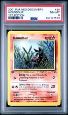 2001 POKEMON NEO DISCOVERY 24 HOUNDOUR 1ST EDITION - PSA 8 on eBay