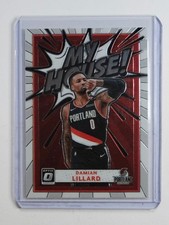 Damian Lillard 2020-21 Donruss Optic My House #7 Blazers Prizm Insert 🏠