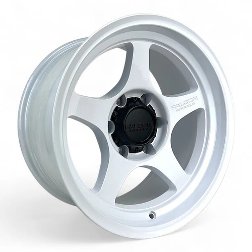 Falcon Wheels Rim T2 17x9 6x139.7 ET-12 106.3CB Full Glossy White | eBay