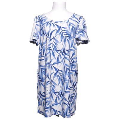 Mango Basics, Kleid, Größe: M, Blau/Weiß, Sonstiges, Damen #cuw