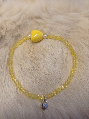 Bracciale di perline Elastico Cristalli π LuaCreazioni π - Foto 1 di 4