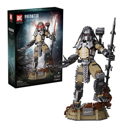 MOC 978PCS Alien Warrior Building Blocks Movable Joints STEM Educational DIY TOY