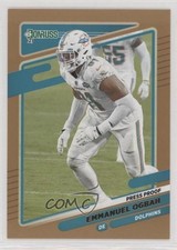 2021 Panini Donruss Press Proof Bronze Emmanuel Ogbah #69 0kr