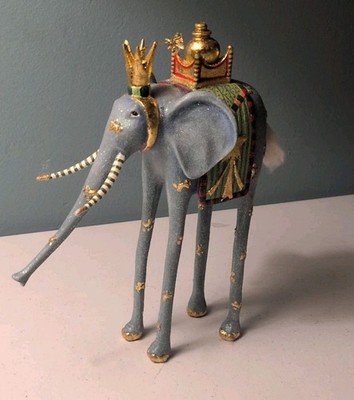 Patience Brewster Dept 56 Krinkles Christmas Nativity Elephant