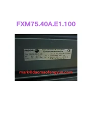 FXM75.40A.E1.100 Second hand servo motor testing OK, fast shipping DHL/FedEx/UPS