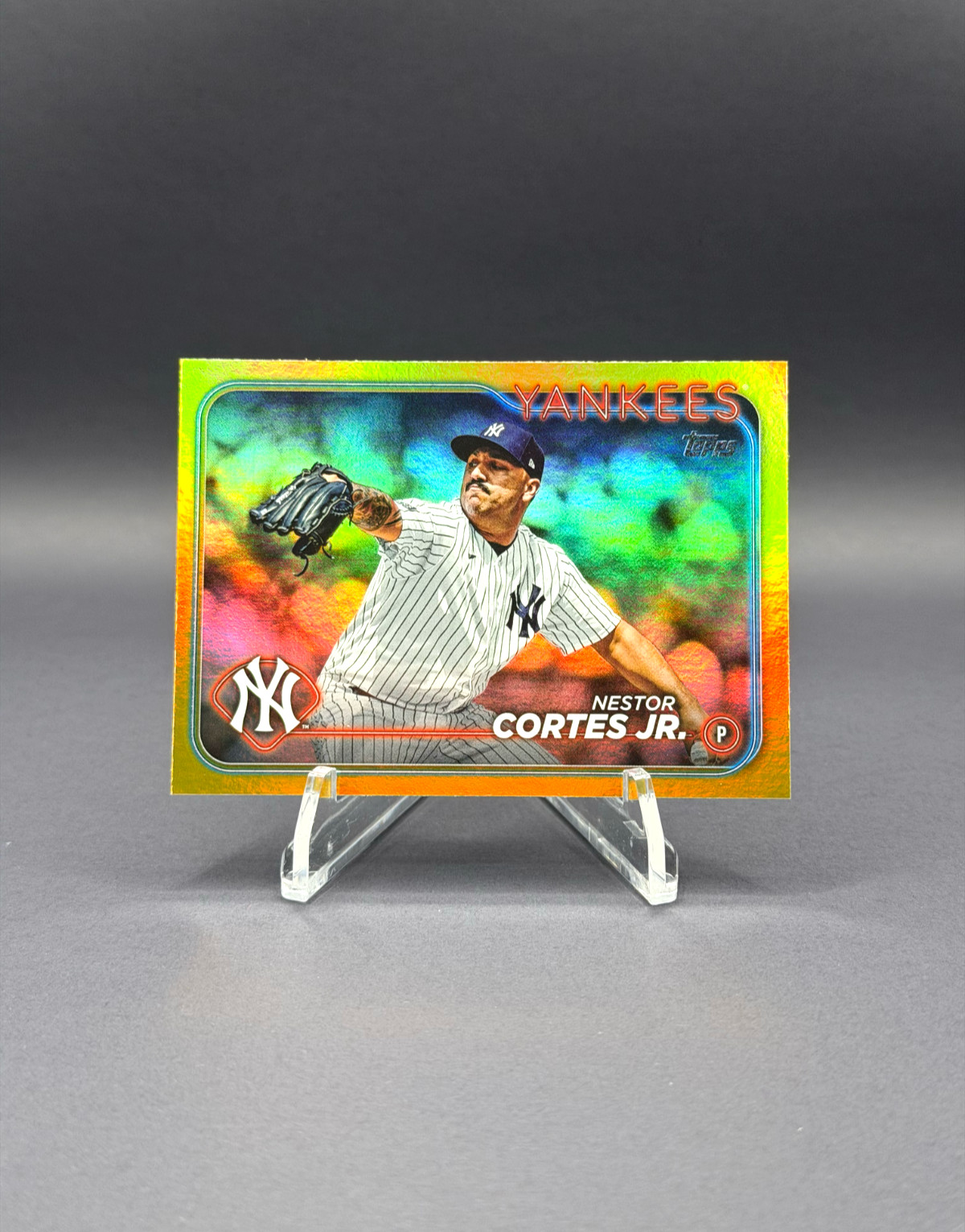 2024 Topps #51 Nestor Cortes Jr. Gold #/2024 - New York Yankees