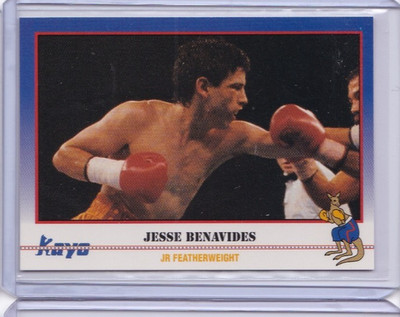 1991 KAYO BOXING CARD #106 JESSE BENAVIDES ID9