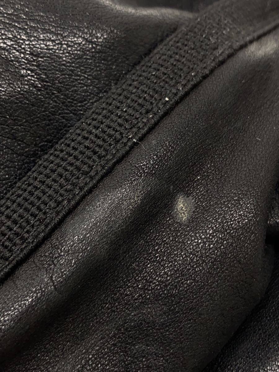 PORTER◆Backpack/Leather/BLK - image 7