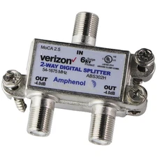 MoCA 2.5 (2 Way) DigitalS Splitter (3 Pack) - Verizon Fios